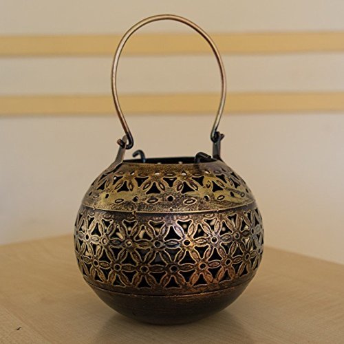 iKonbi Moroccan Vintage Tea Light Holder Lantern for Christmas/Festival/Party Lighting