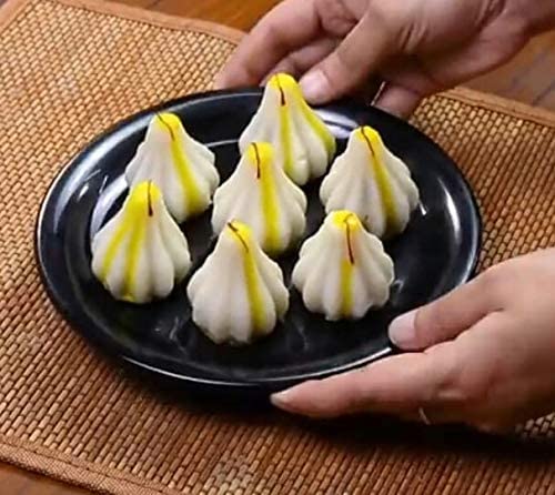 iKonbi Ganpati Modak Plastic Mould 125g Also Ideal for Prasad in Diwali Dussera and Any Celebration 1 Piece