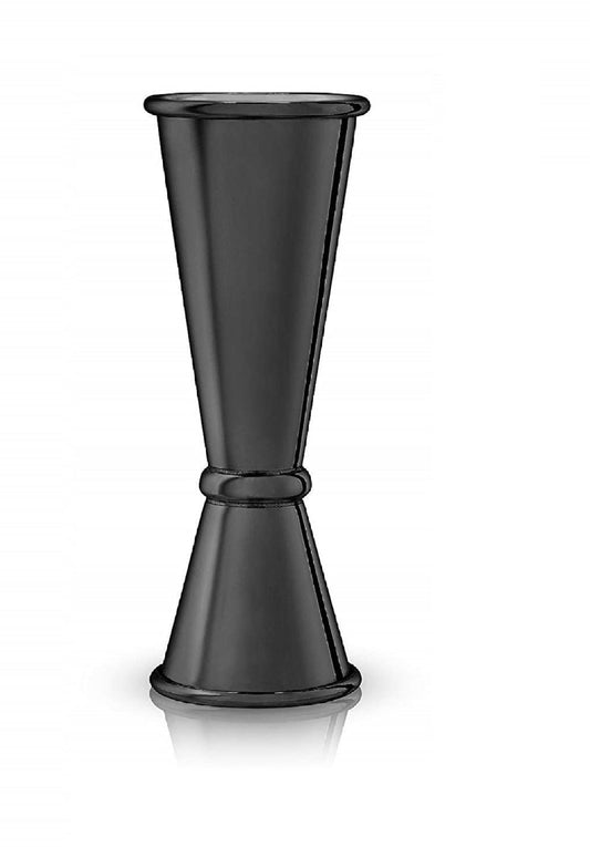 iKonbi Stainless Steel Black Matt Japanese Peg Measure- 20/40 ml