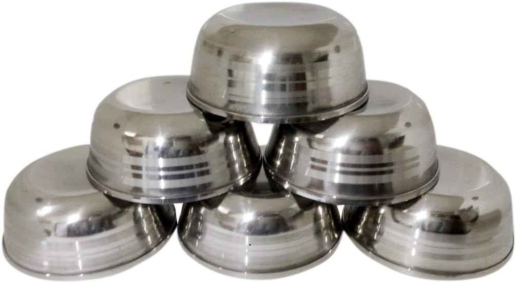 iKonbi Stainless Steel Daal/Soup Bowls Set of