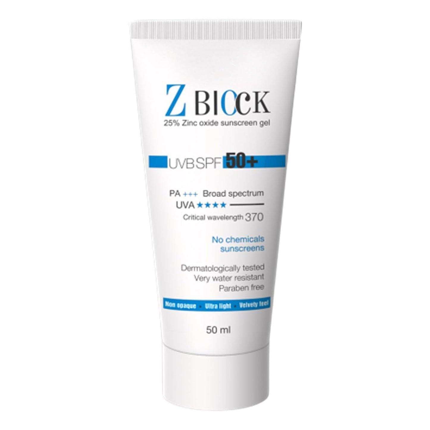 Z-Block 25% Zinc Oxide Sunscreen Gel: SPF 58,