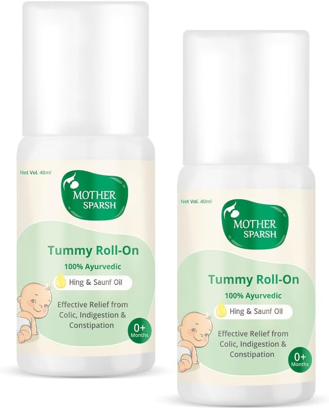 Mother Sparsh Tummy Roll On, 40 ml, Pack of