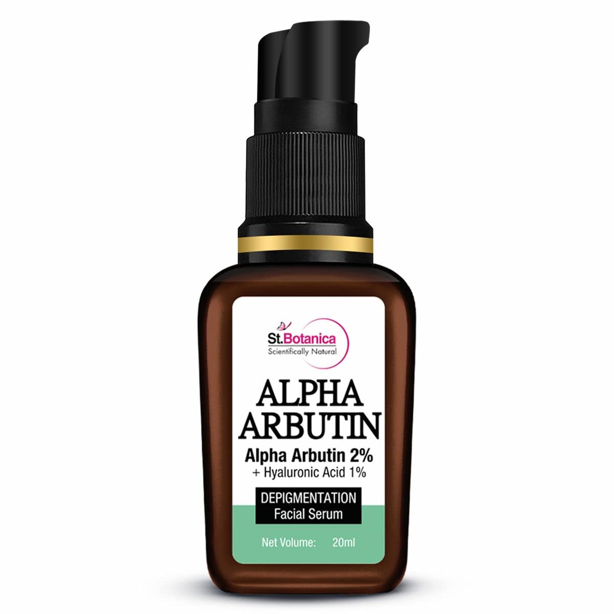 StBotanica Alpha Arbutin 2% + Hyaluronic Acid 1% FaceSerum: 20