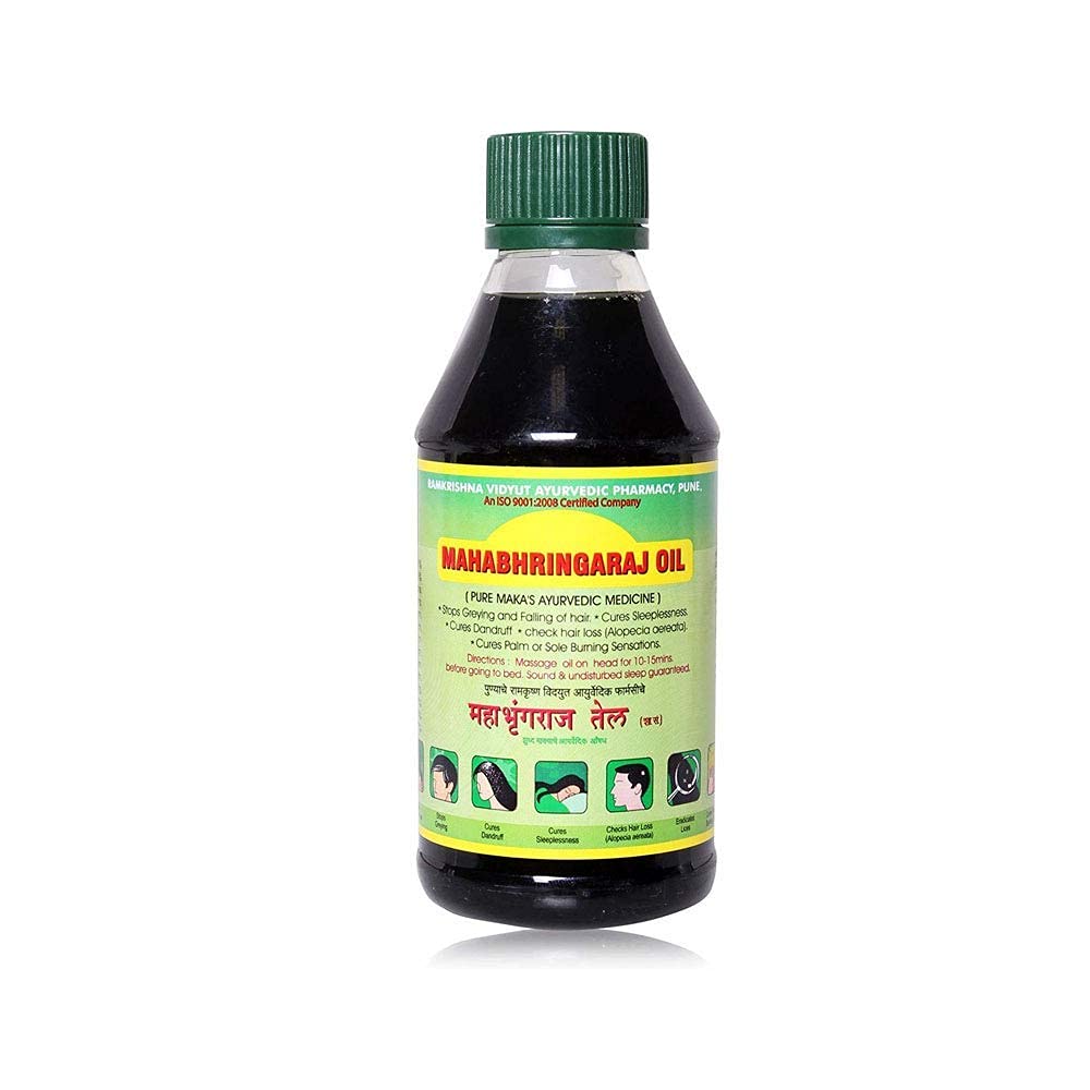 Mahabhringraj Scalp Massaging Oil,