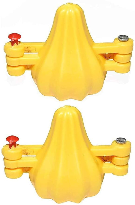 iKonbi Ganpati Modak Mould/Modak Maker/Modak Sancha of Plastic Set of 2 Medium size