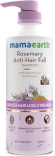 Mamaearth Rosemary Anti-Hair Fall Shampoo with Rosemary & Methi Dana for Reducing Hair Los