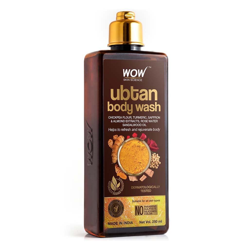 WOW Ubtan Foaming Hydrating Body Wash: 250