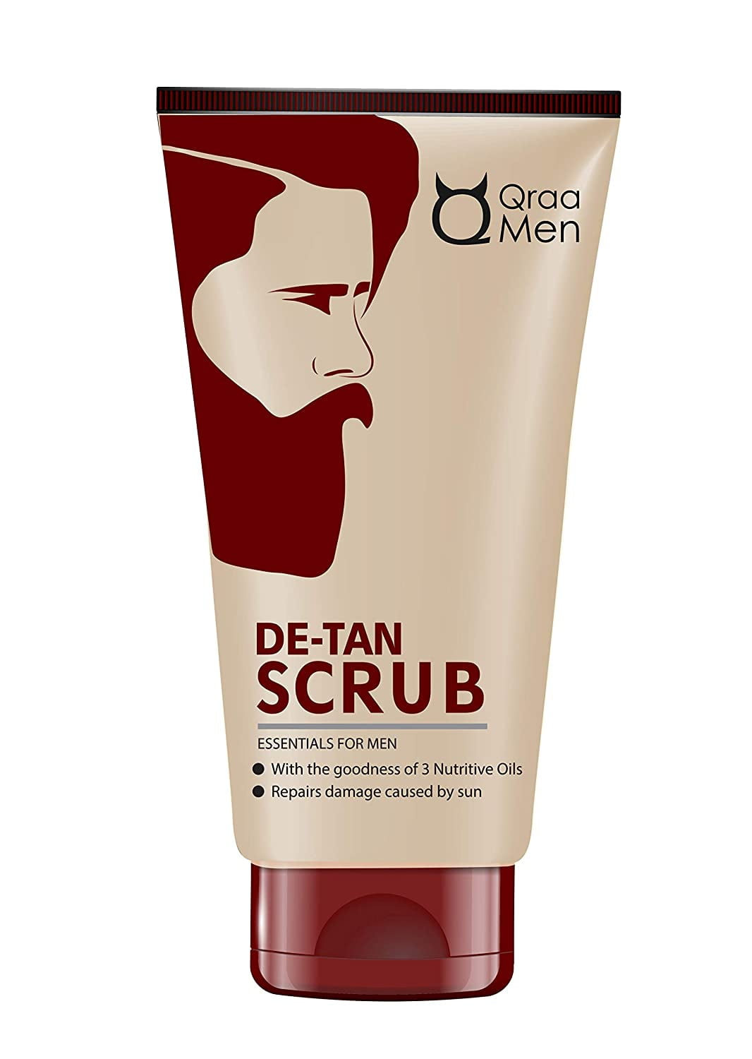 Qraa De-Tan Scrub for Men, 100g