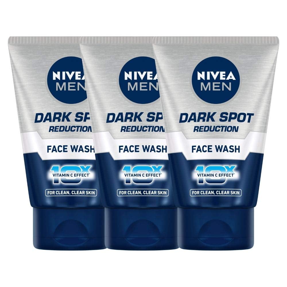 NIVEA MEN Dark Spot Reduction FaceWash 100 g (Pack of 3)