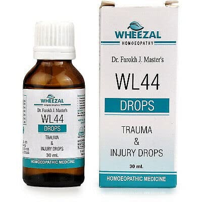 Wheezal Wl44 Trauma And Injury Drops 30 Ml (Pack Of 2)