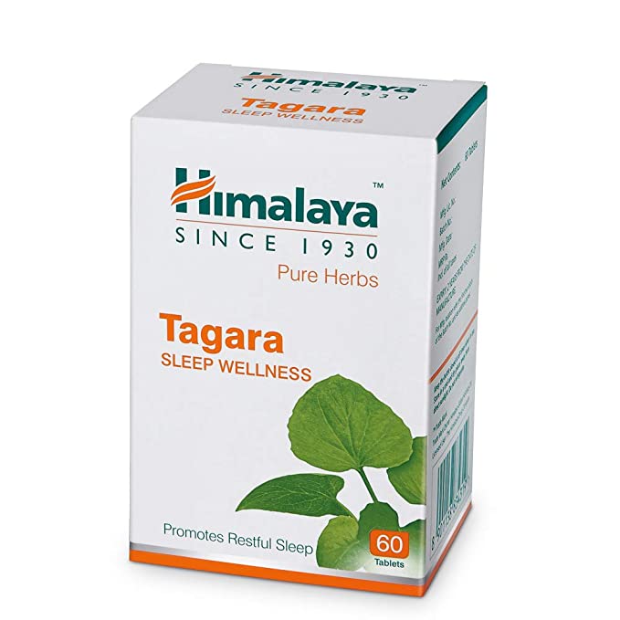 PACK OF 2 X Himalaya Wellness Pure Herbs Tagara - 60 Tablets FREE SHIPPING