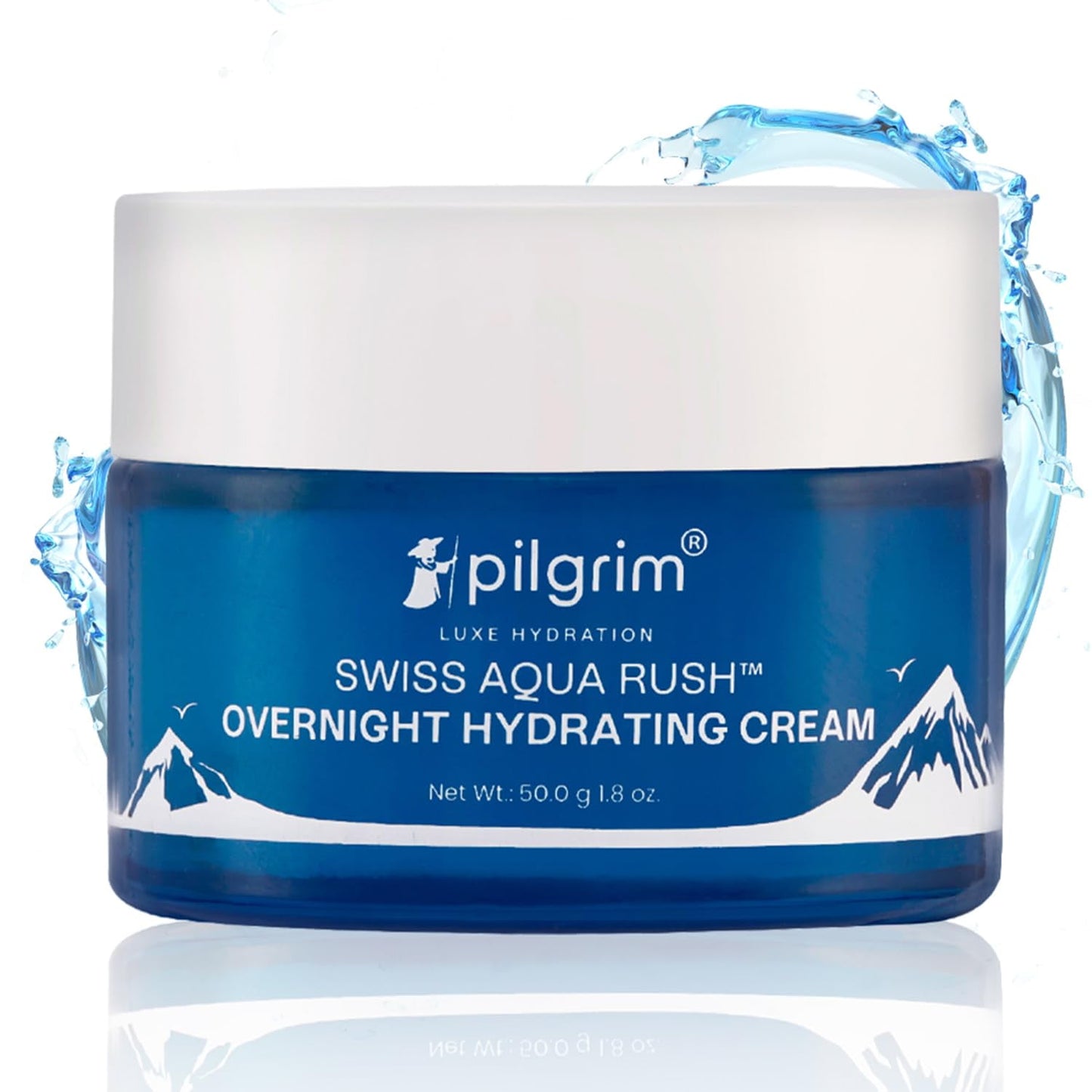 Pilgrim Swiss Aqua Rushâ„¢ Overnight Hydrating Face Cream| Crafted with powerful hydra