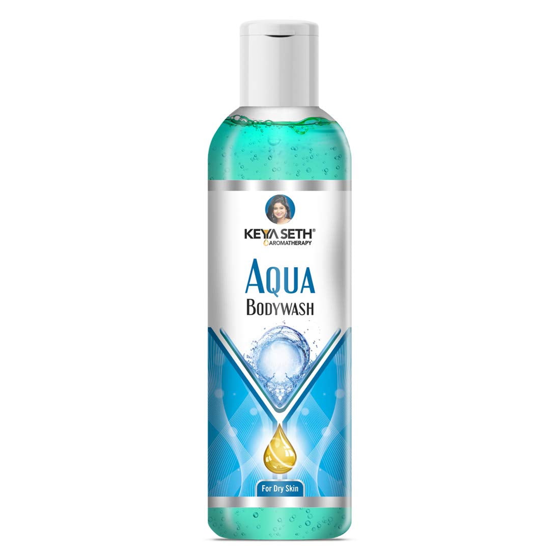 Keya Seth Aromatherapy AquaBodywash,Shower Gel with Skin Conditioner for Dry Skin– 200ml
