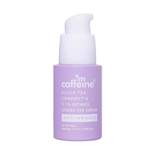 mCaffeine Black Tea Complexâ„¢ Under Eye Serum with 0.1% Retinol & Peptide for Dark Circle