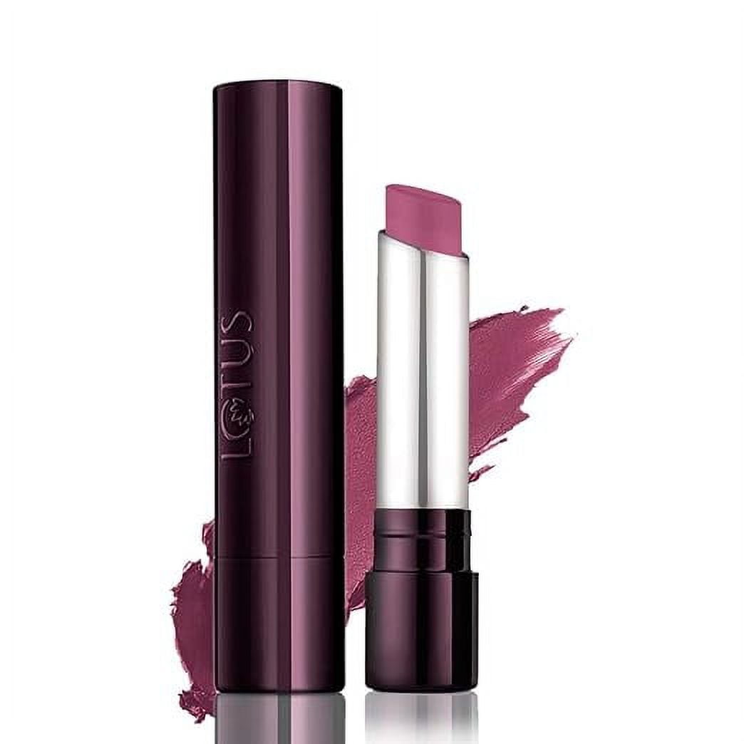 Lotus Makeup Proedit Silk Touch Matte Lip Color, Tulip Blush, Mauve, 4 g