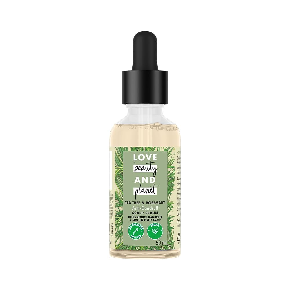Love Beauty Planet Tea Tree Rosemary Scalp Serum 50ml