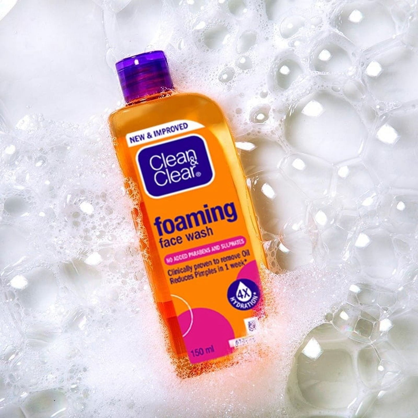 Clean & Clear Foaming FaceWash, 240ml
