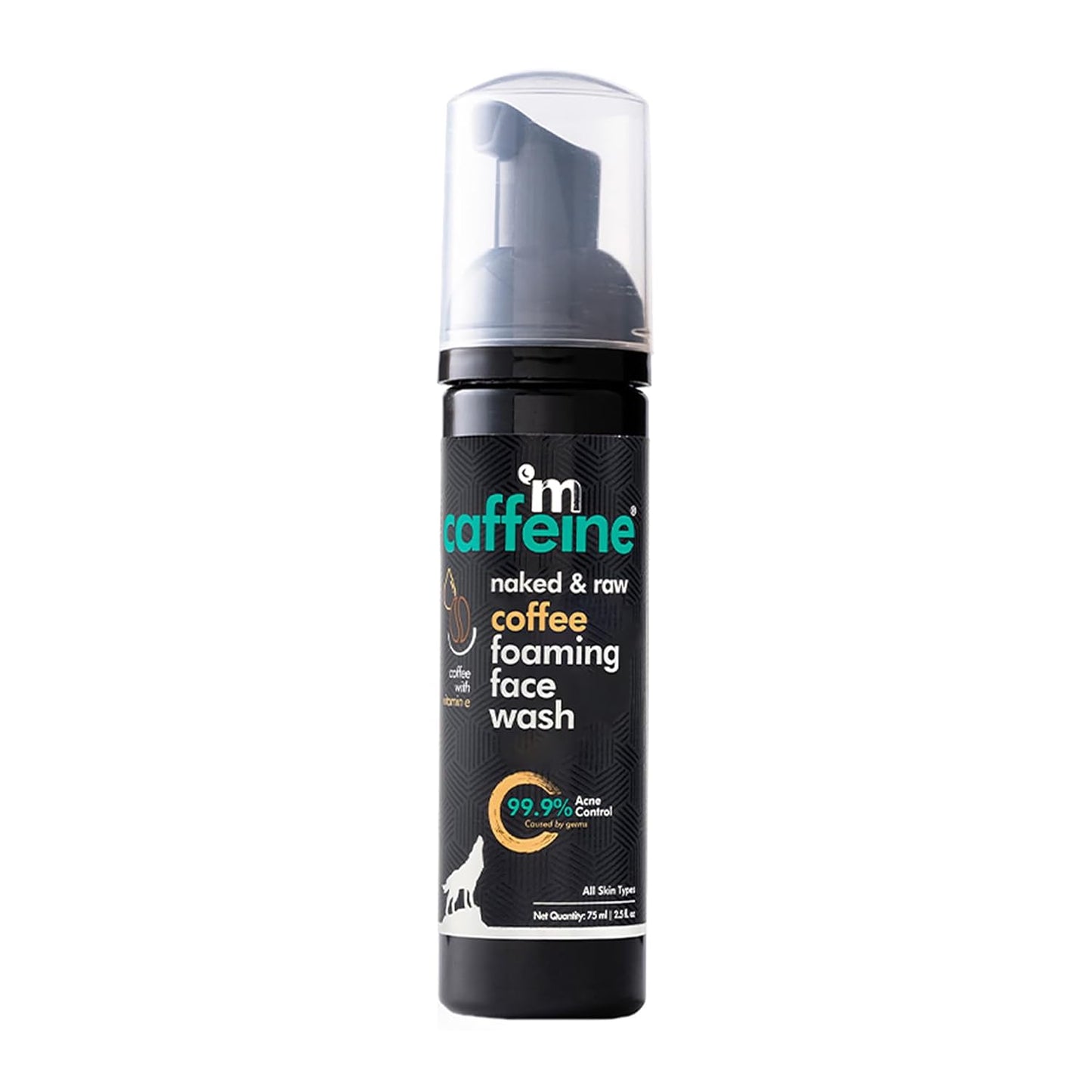 mCaffeine Cappuccino Coffee Face Wash: Anti Acne, 75
