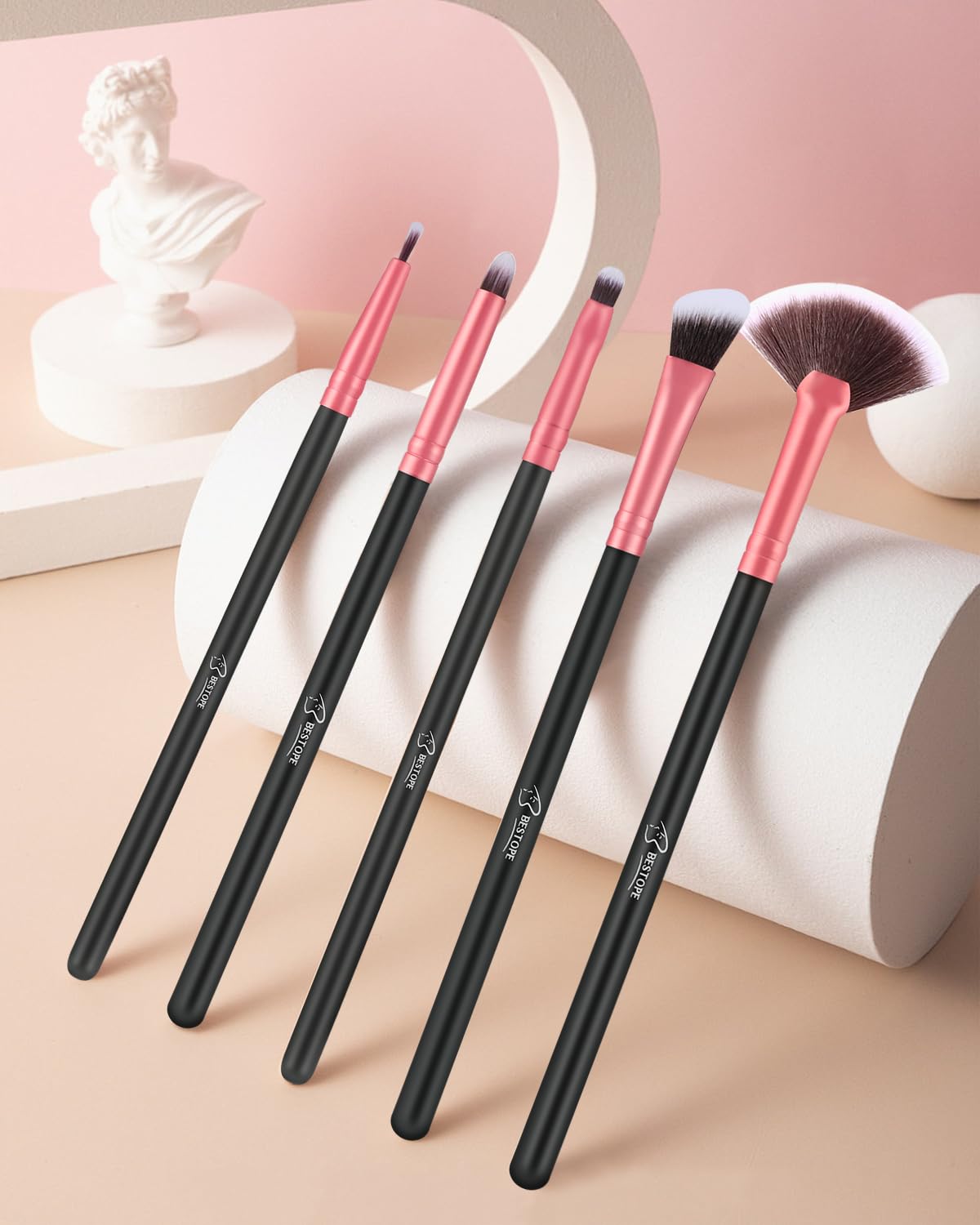 BESTOPE PRO Makeup Brushes Set: 16 Pcs