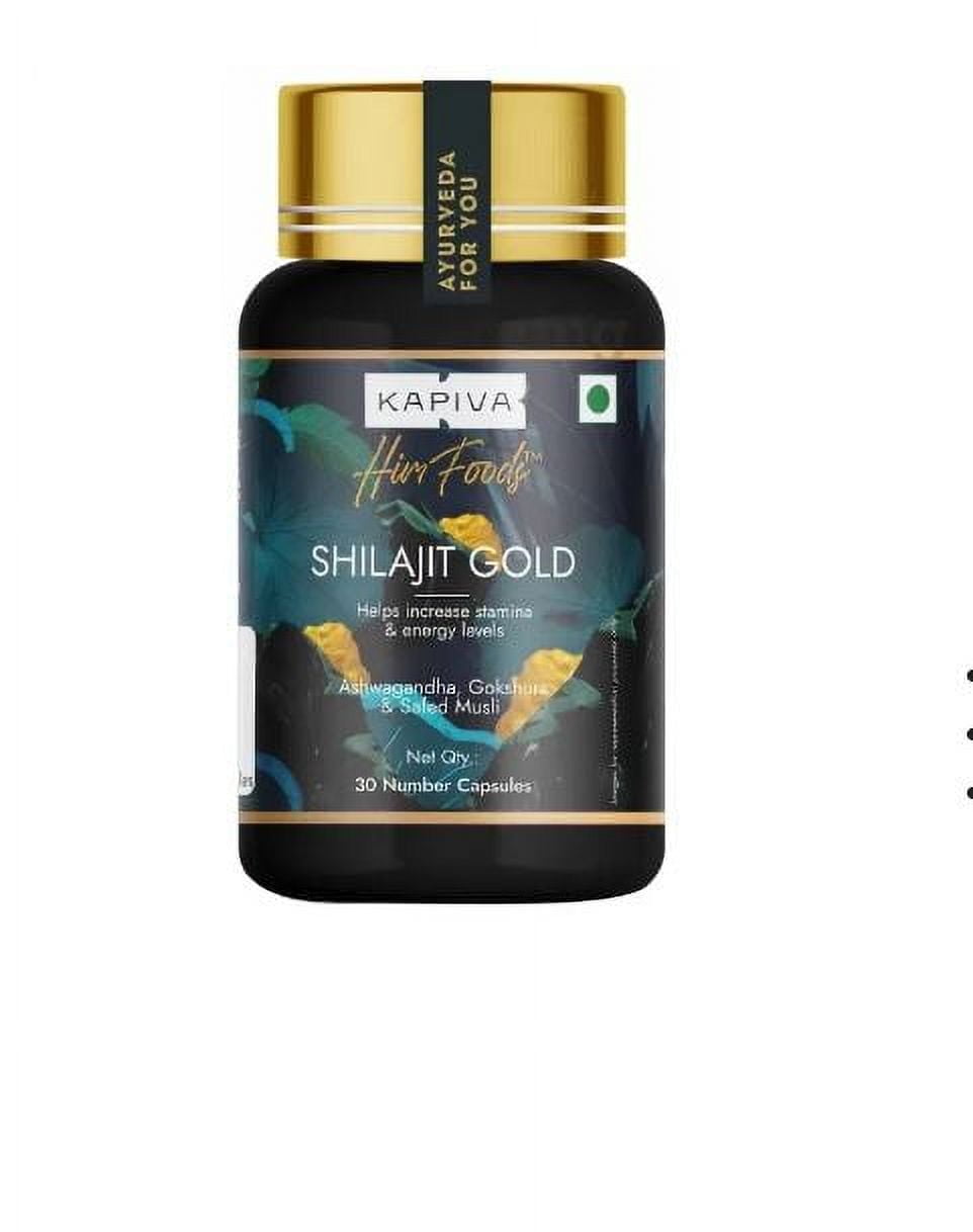 Kapiva Him Foods Shilajit Gold 30 capsules