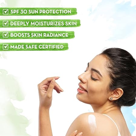 Mamaearth Vitamin C Sunscreen Body Lotion: SPF 30, 300 ml, Pack of 2