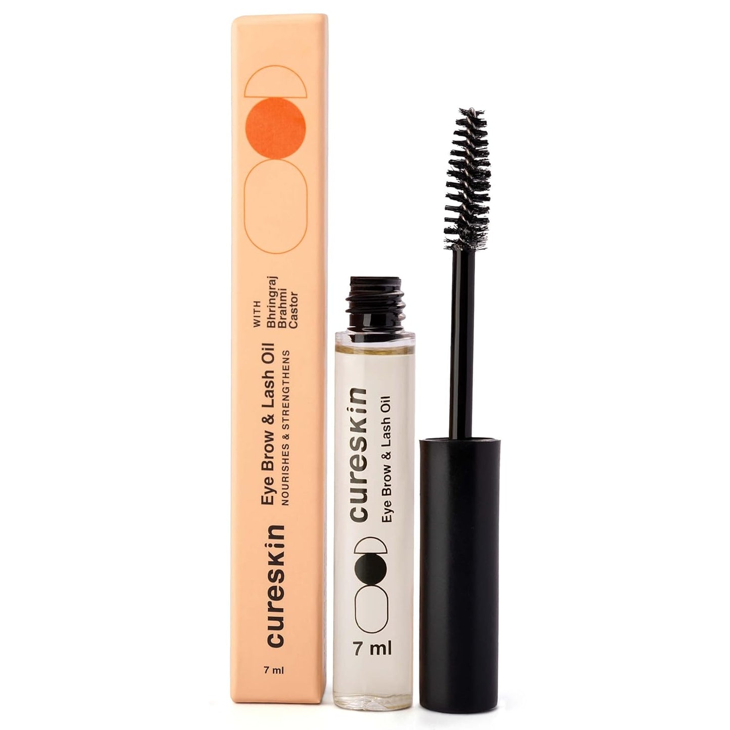 Cureskin Eye Brow & Lash Oil | Nourishes and Strengthens | Eyelash Growth Serum | Lash Ser
