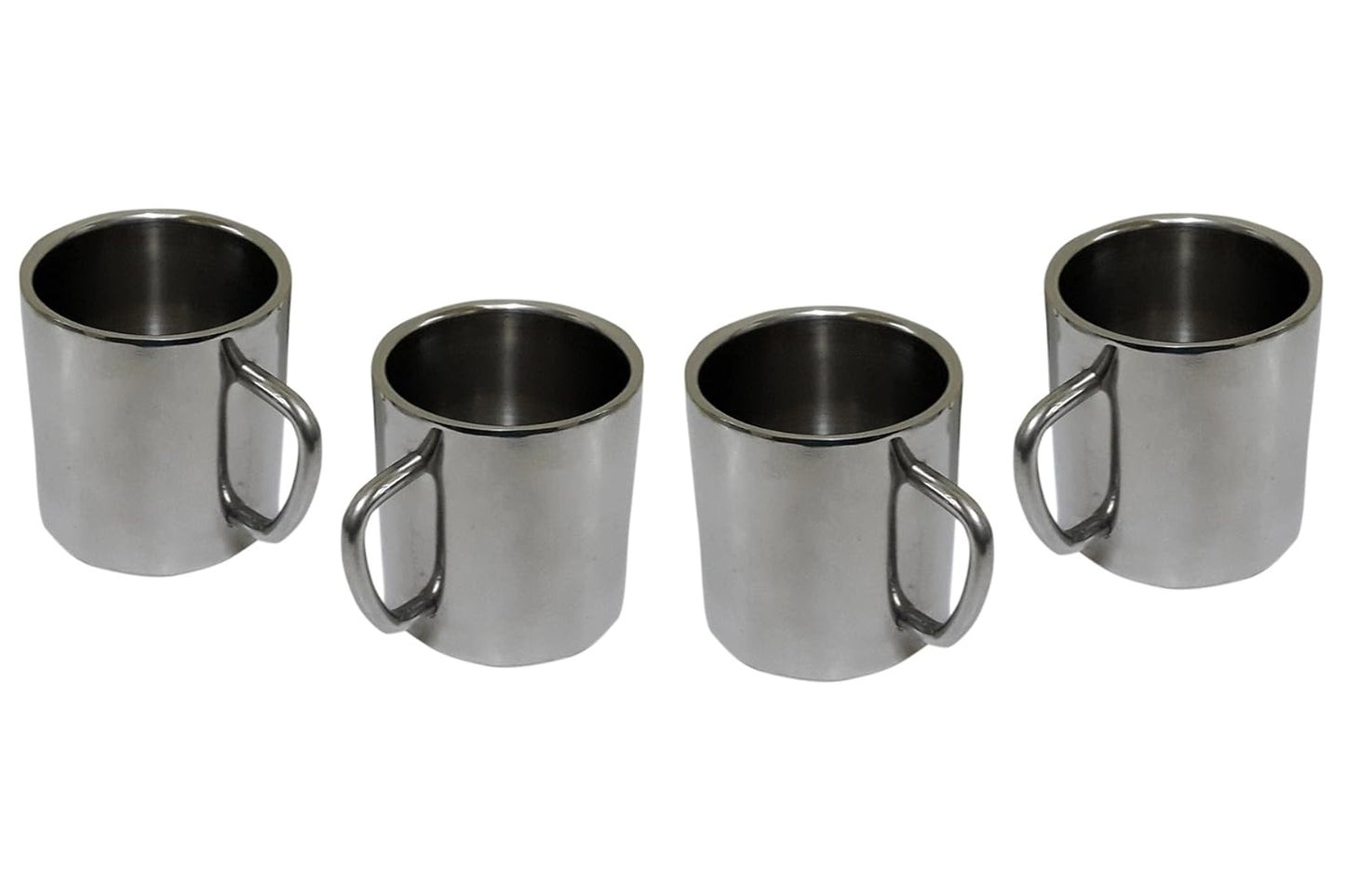 iKonbi Set of 4 Double Wall Small Sober Tea Cups