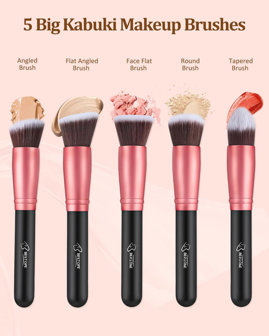 BESTOPE PRO Makeup Brushes Set: 16 Pcs