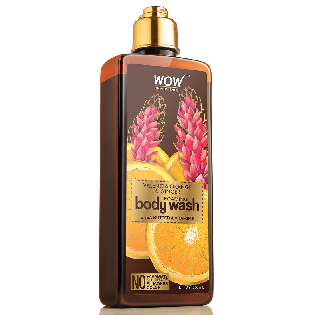 WOW Orange & Ginger Foaming Body Wash: 250