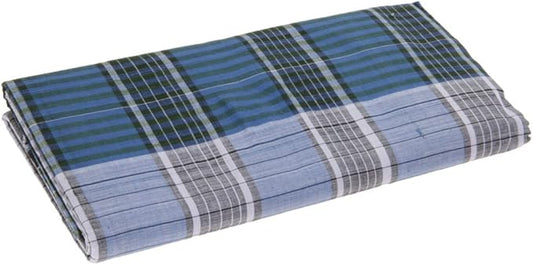 100% Cotton Handloom Mens Checkered Lungi