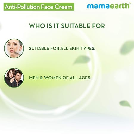 Mamaearth Anti-Pollution Daily Face Cream: 80 ml