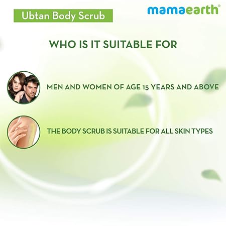 Mamaearth Ubtan Body Scrub: 200 g