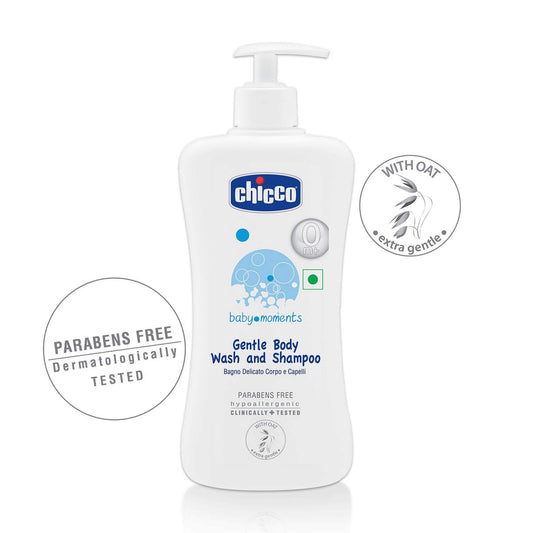 Chicco Gentle Body Wash & Shampoo: 500 ml