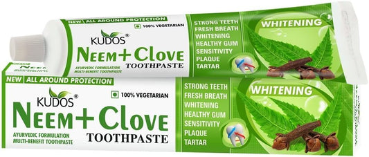 Kudos Neem & Clove Toothpaste: 100 g