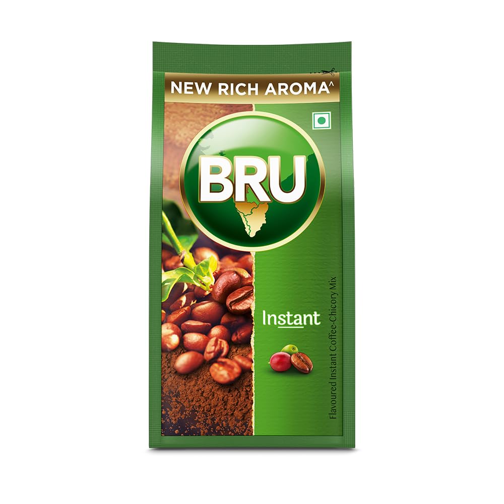 Bru Instant Coffee - Powder, 200 Gram, Bag