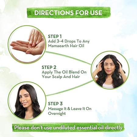 Mamaearth Rosemary Essential Oil: 15 ml