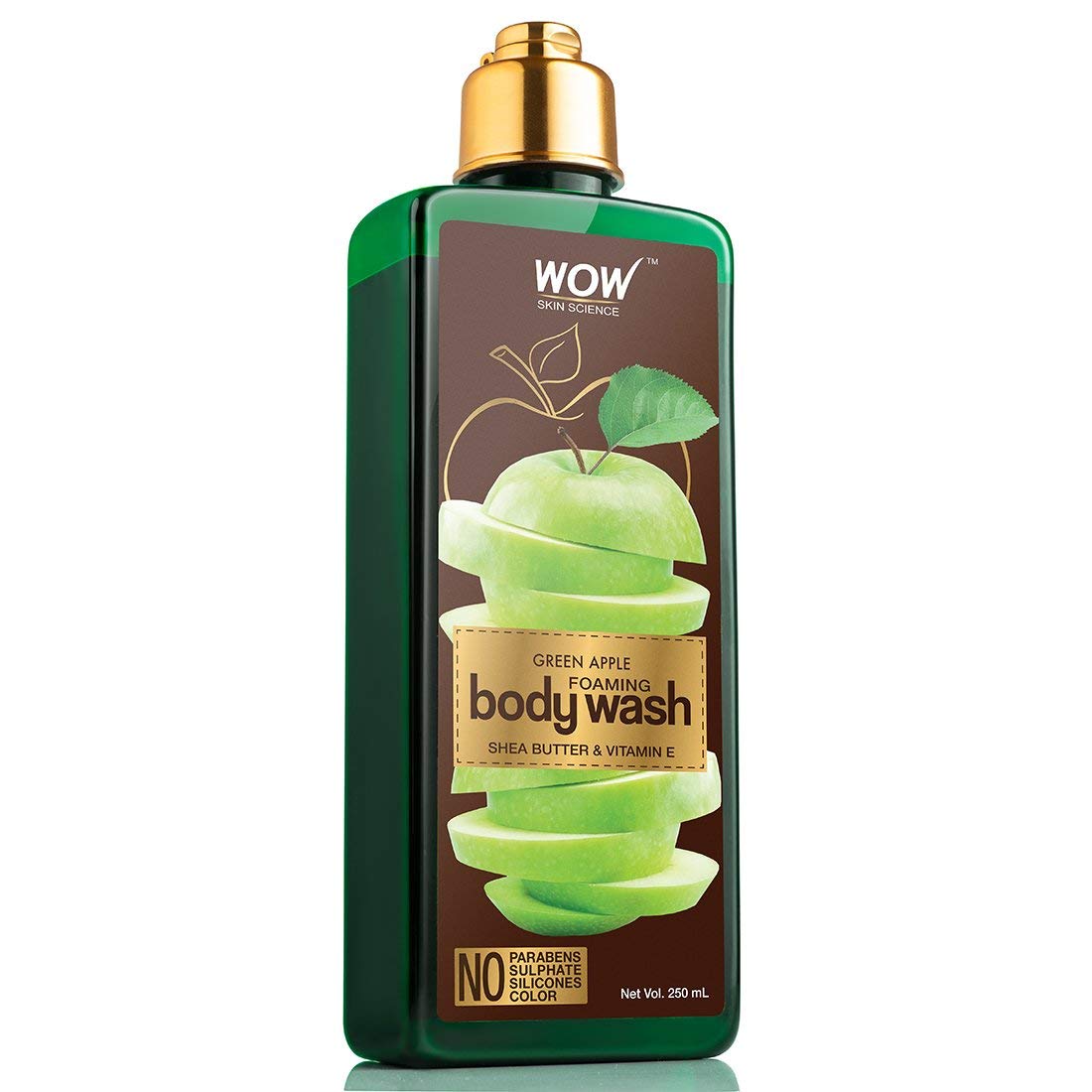 WOW Green Apple Foaming Body Wash: 250