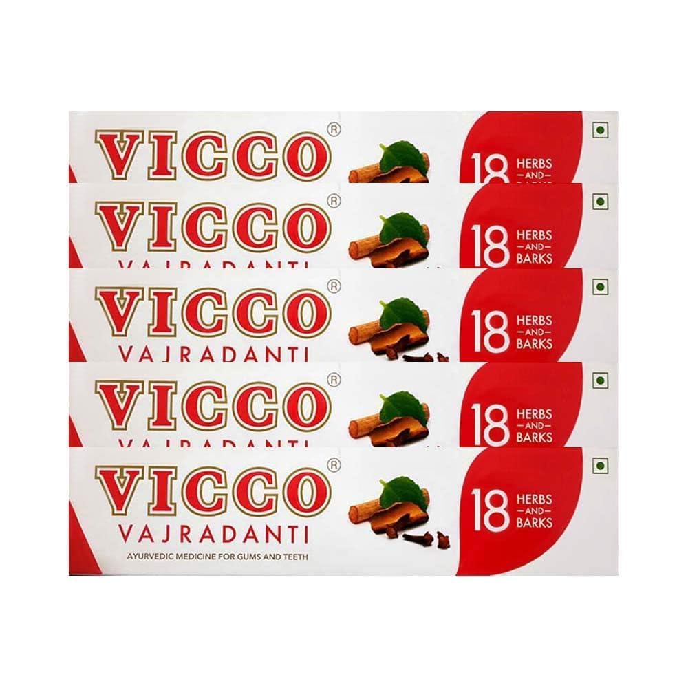 Vicco Herbal Toothpaste, 100 g, Pack of