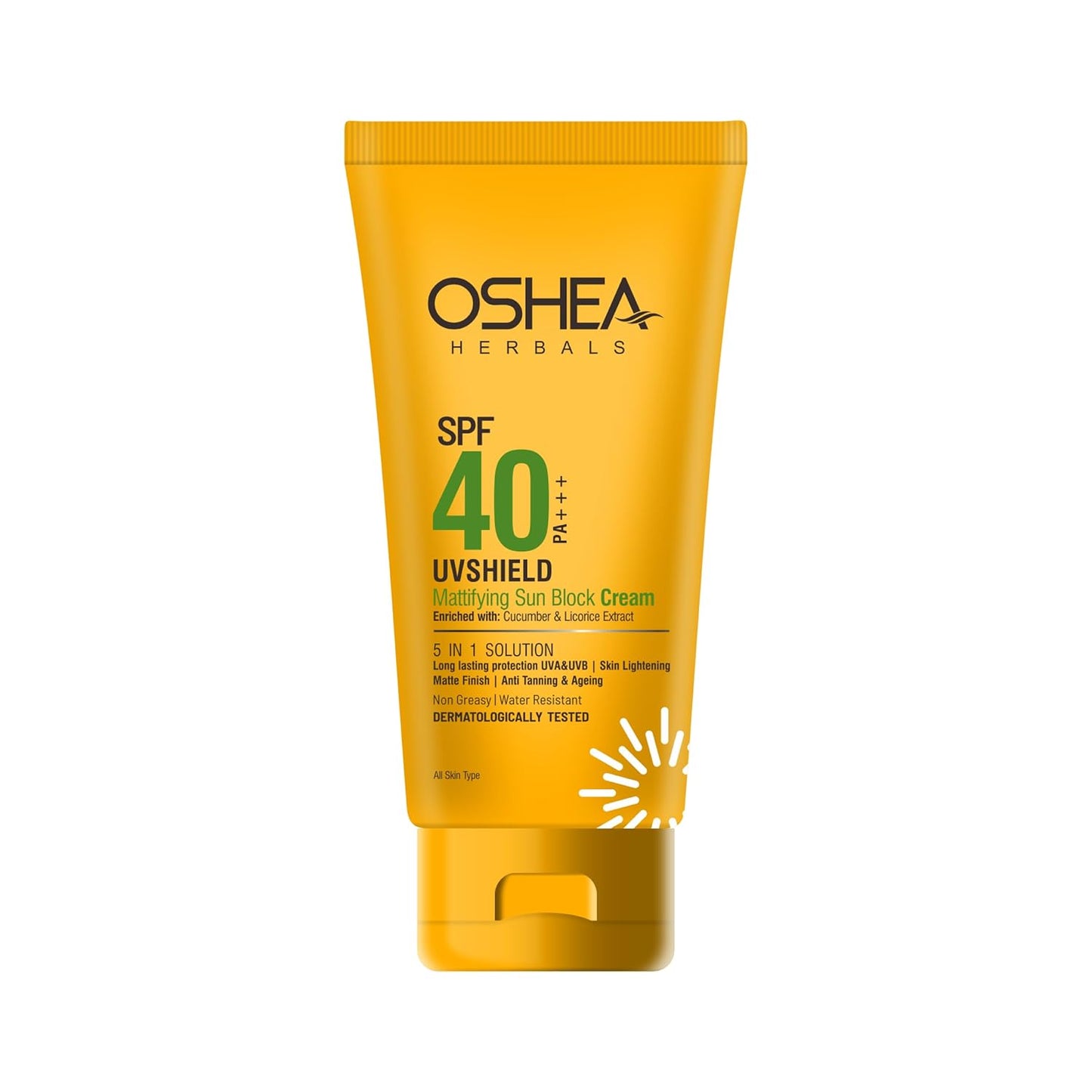 Oshea Herbals UVSHIELD - Sun Block Cream - SPF 40 PA+