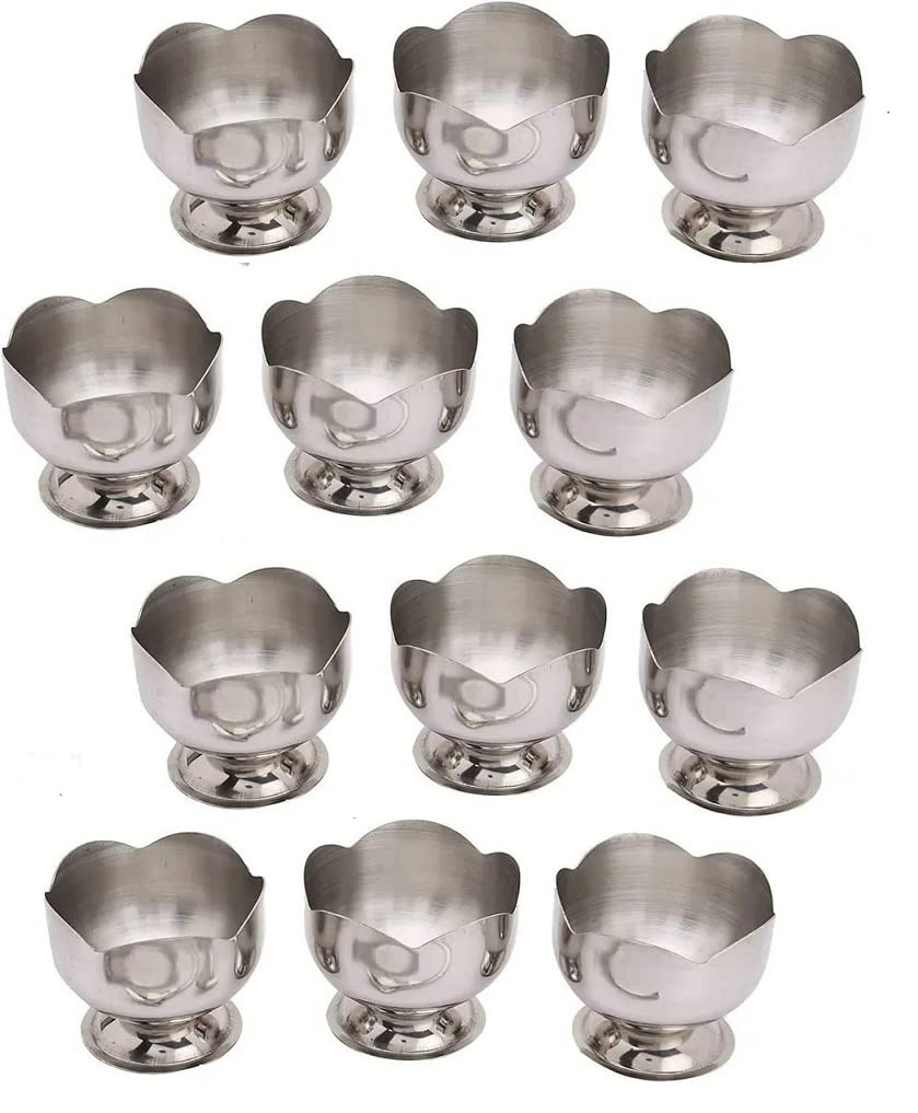 iKonbi Set of 12 Lotus Ice Cream Cup/Soup Bowl