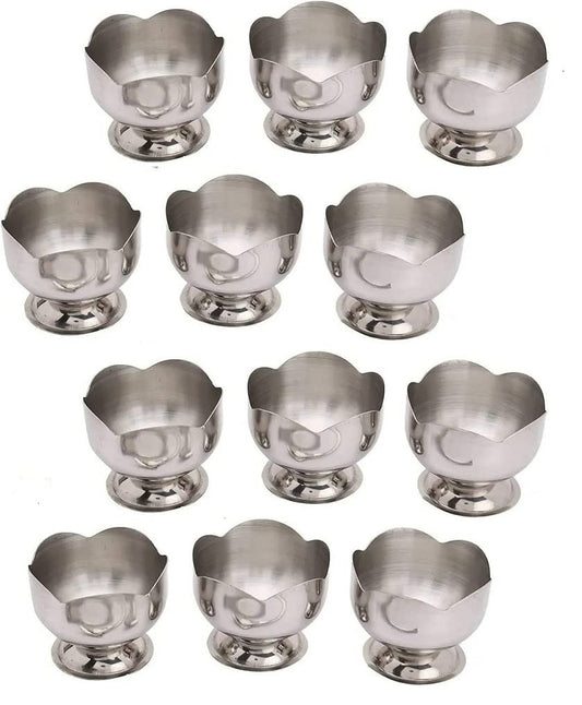 iKonbi Set of 12 Lotus Ice Cream Cup/Soup Bowl