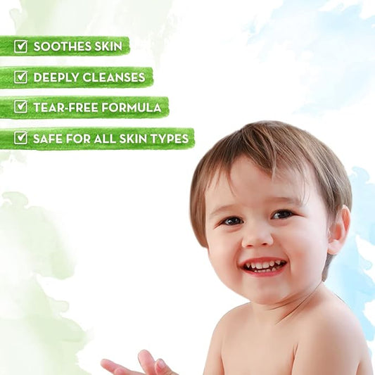 Mamaearth Foaming Face Wash for Kids: Aloe Vera & Coconut, 150 ml