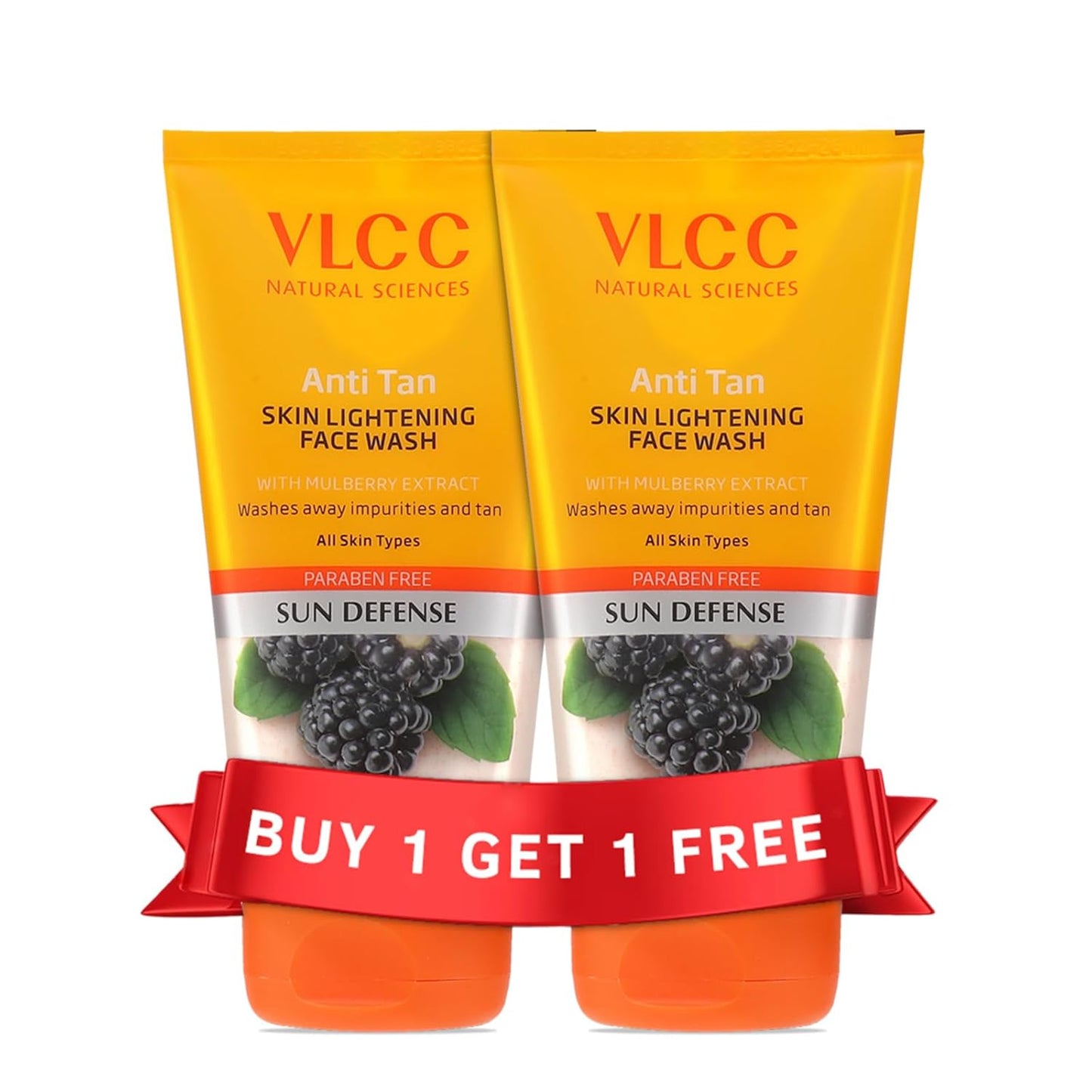 VLCC Anti Tan Skin Lightening FaceWash Combo: 150ml, Pack of