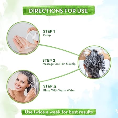 Mamaearth Onion Shampoo: Pack of 2, 400 ml each