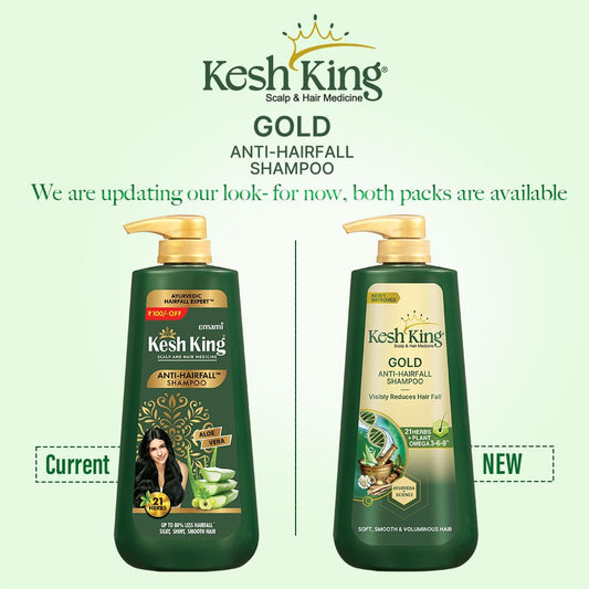 Kesh King Scalp and Hair Medicine Anti-Hairfall Shampoo, 600 ml