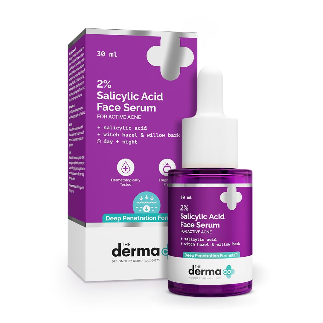 The Derma Co 2% Salicylic Acid FaceSerum for Acne & Acne Marks - 30 ml(dermaco) Brand: Int