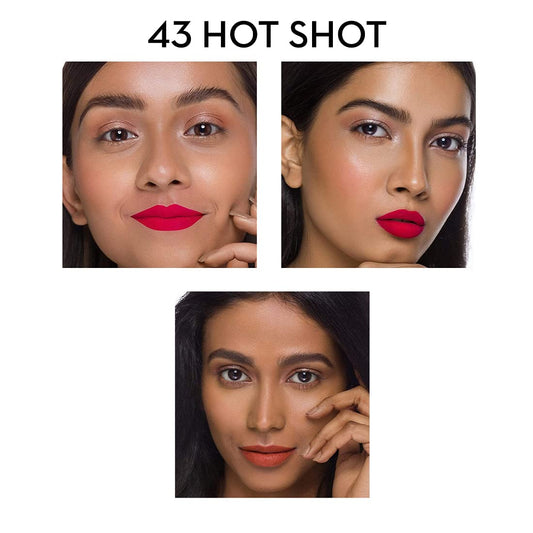 SUGAR Smudge Me Not Liquid Mini Lipstick: 43 Hot Shot