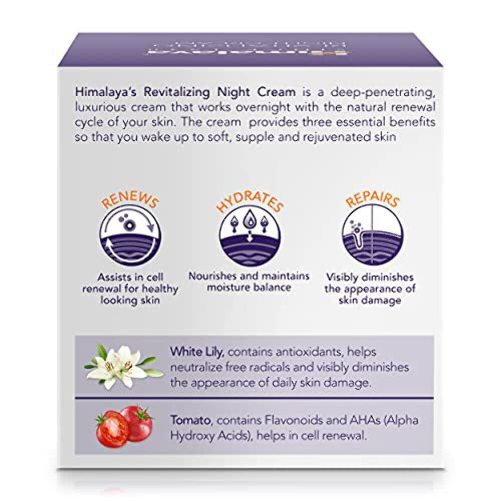 Himalaya Revitalizing Night Cream: 1.69 oz