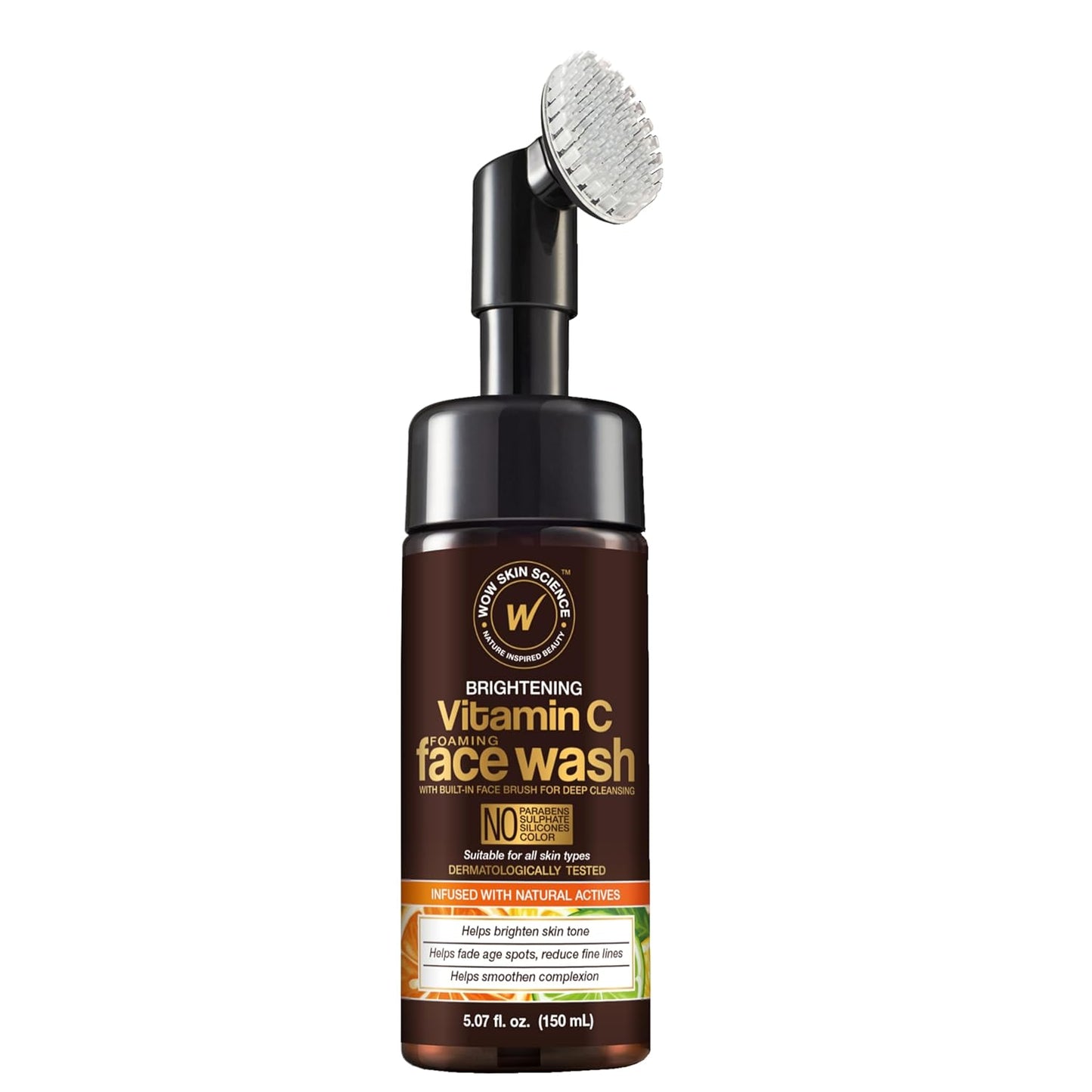 WOW Vitamin C FaceWash with Face Brush: 150
