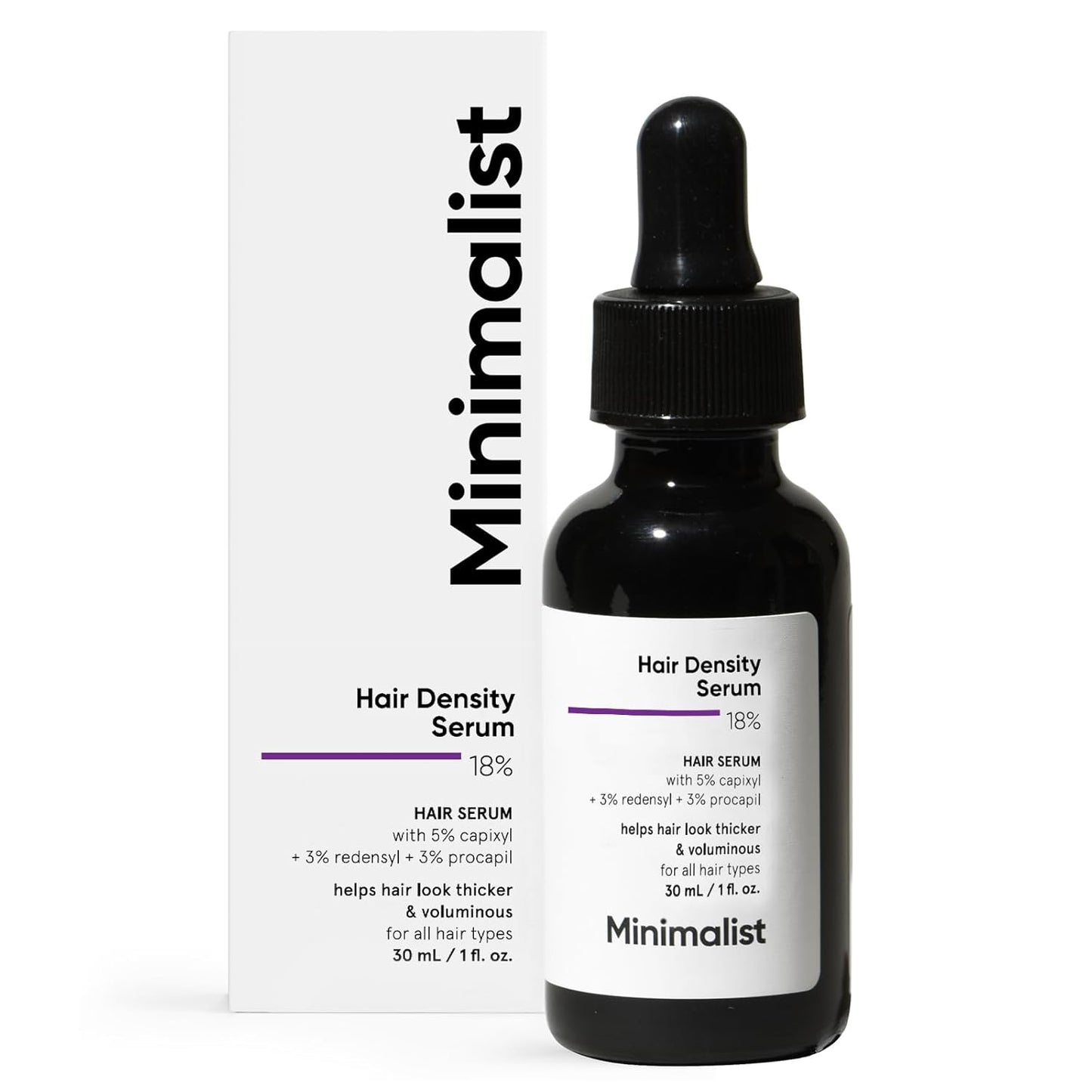Minimalist Hair Growth Actives 18% Hair Growth Serum: Procapil, Capixyl,